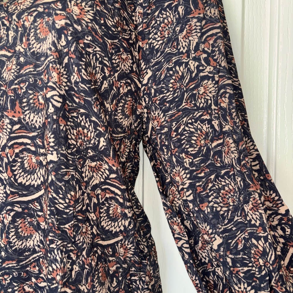 Faherty Multicolor Patterned Blouse - image 4